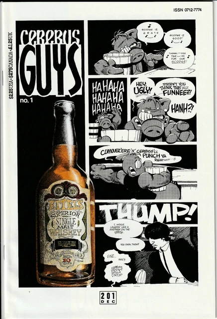 Cerebus the Aardvark #201 and 212 [Guys]