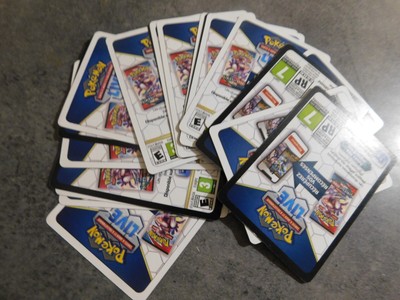 LOT DE 20 CARTES  CODE  ONLINE  POUR JOUER EN LIGNE 17 origines perdues+3astres