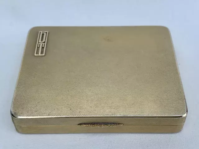 Superb Dunhill Sterling Silver Cigarette Box of Quality Birmingham 1946