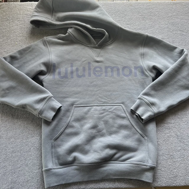 LULULEMON WOMENS ALL Yours Graphic Hoodie Sweatshirt Chambray Size 2 Rare  Blue £96.13 - PicClick UK