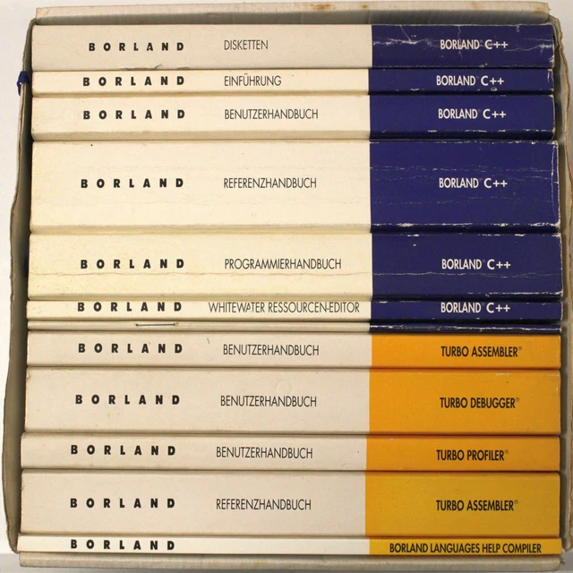 RARITÄT - BORLAND C++ 2.0 - DOS, Windows - Deutsch - 3½″ EUR 410,00 ...