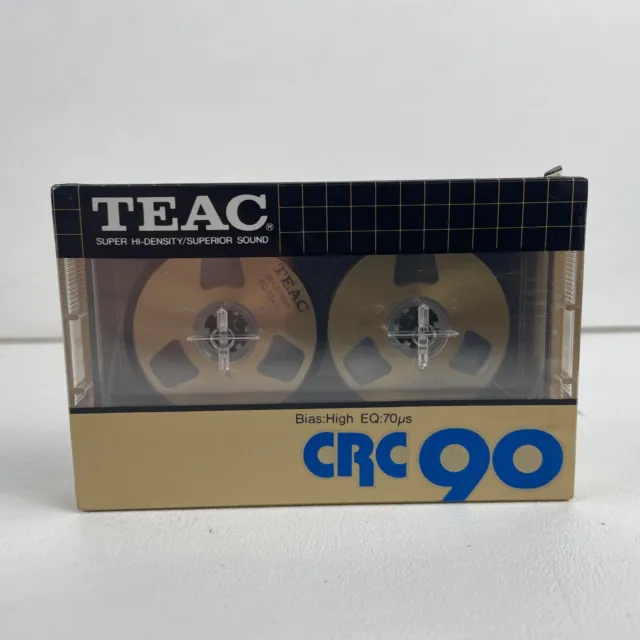 Teac CRC90 Chrome Reel to Reel Audio Cassette - Audio Cassettes 