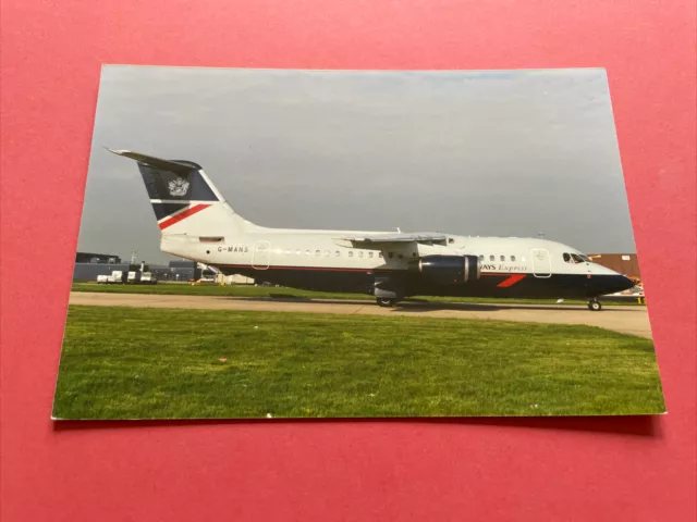 British Airways Express BAe 146 G-MANS colour photograph