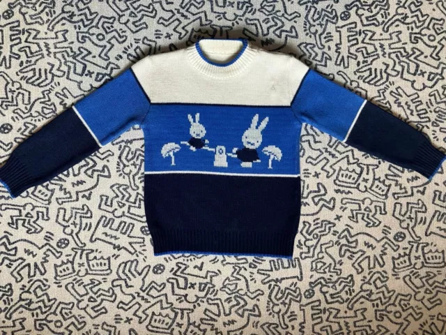 Vintage Dick Bruna Miffy Baby’s Kids Jumper - Very Cute!