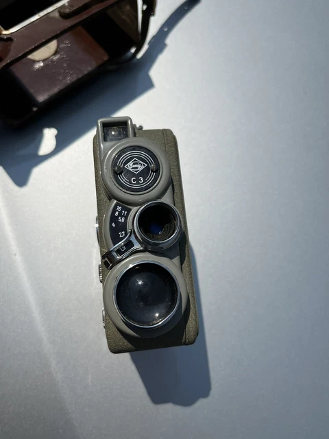 Vintage EUMIG 8mm Movie Camera Austria 1950s w/Case