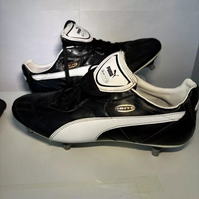PUMA BLACK White Esito Classic FG Football Boots UK Size 7.5 Mens 26.99 PicClick UK