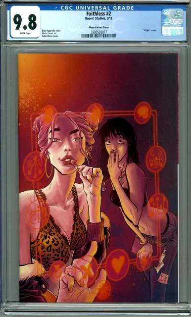 Faithless #2  Fabio Moon Virgin Variant  Boom! Studios   1st Print CGC 9.8