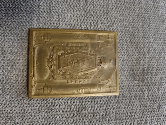 Médaille Education Physique Et Service Militaire - France Vers 1900 - Bronze Avec Boîte