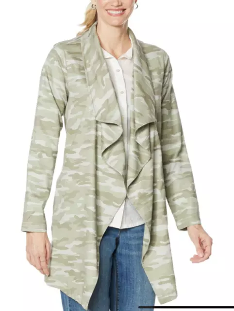 NEW SKINNYGIRL RACHEL Cascade GREEN Jacket Camo PLUS SZ 3X $24.00 ...
