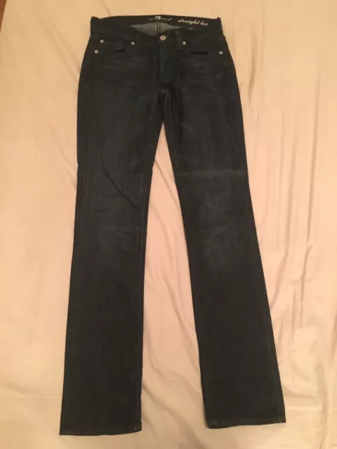 7 All Mankind Straight Leg Jeans 2