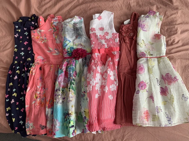 4-5 Years Age Girls Summer Dress Bundle Next, M&S, Tu John Rocha