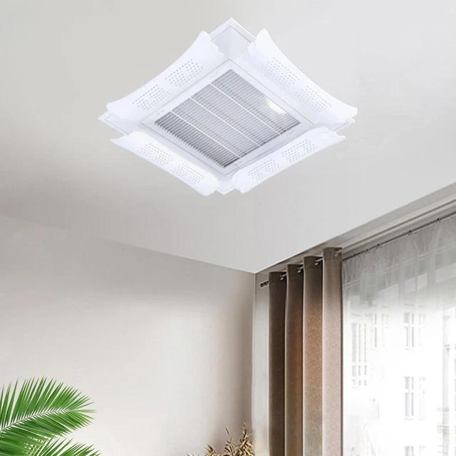 4Pcs Central Air Conditioner Vent Déflecteur Accessoires Air Diverter Cover
