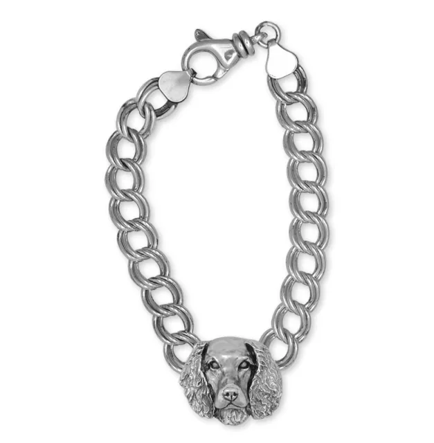 Springer Spaniel Bracelet Jewelry Sterling Silver Handmade Dog Bracelet SPS-BR