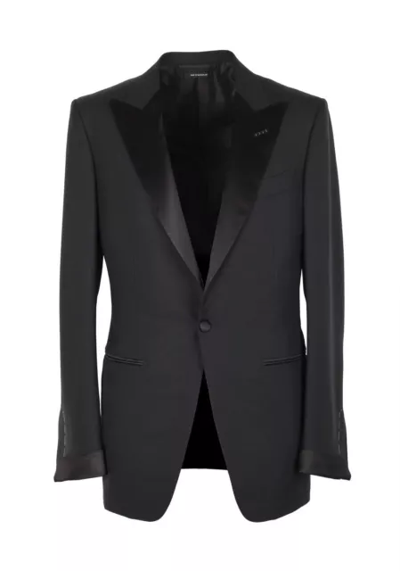 TOM FORD O'Connor Black Tuxedo Suit Size 56 IT / 46R U.S. New With Tags