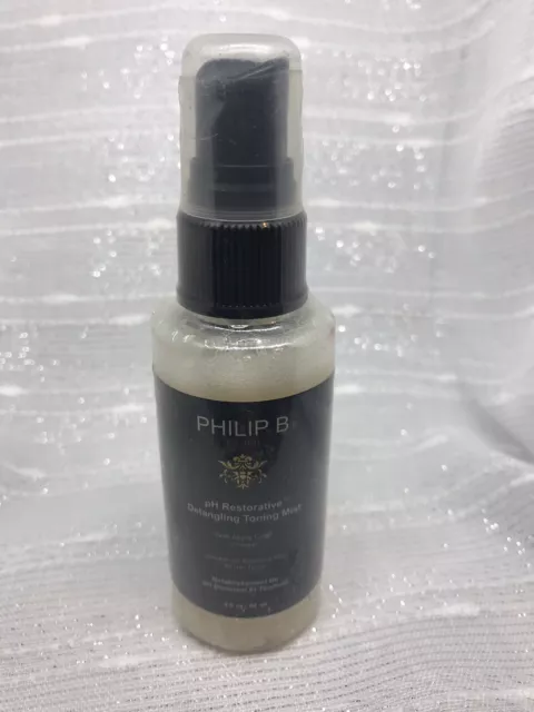 Philip B pH Restorative Detangling Toning Mist (Factory Sealed) Travel Size 60ml