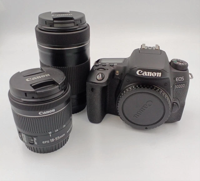 CANON EOS9000D DOUBLE Zoom Kit Digital Single Lens W