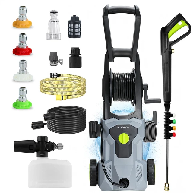Top Street King 2176 PSI 2.4 GPM Electric Power Washer - Portable With Hose Reel - View #2
