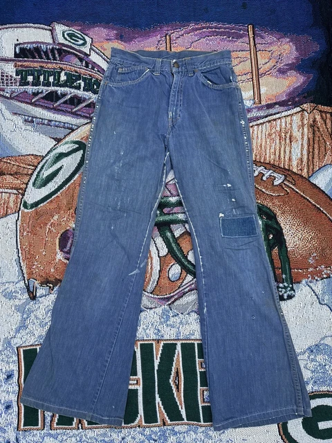 Vintage Levi 70’s BIG E Bell Bottoms