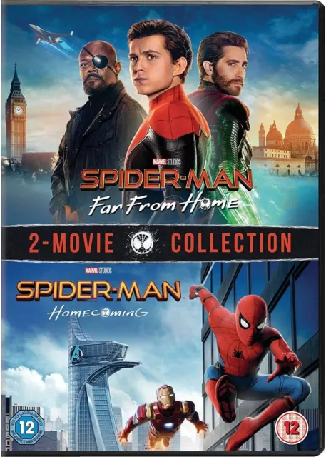 Spider-Man: Far From Home & Spider-Man : Homecoming (DVD)  - Free UK P&P