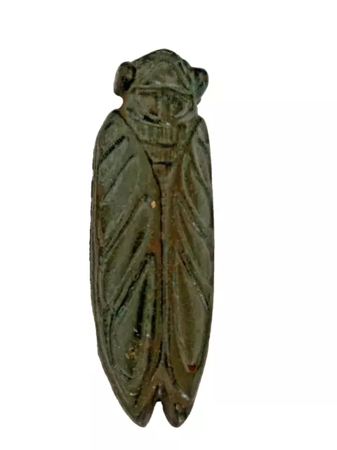 petit heurtoir de porte en fonte déco cigale