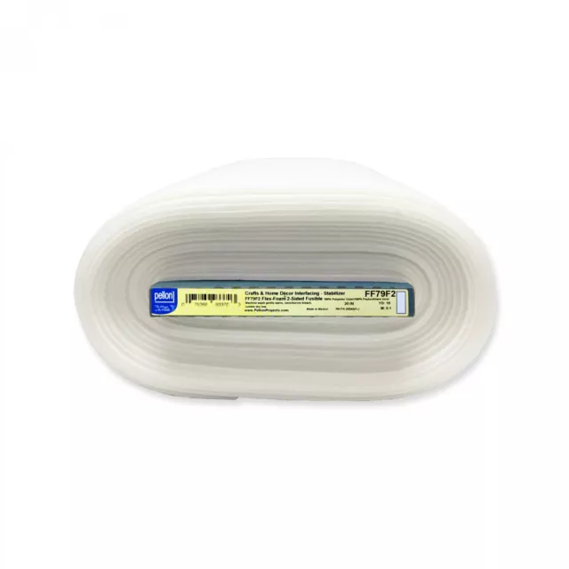 Interfaz de espuma flexible fusible de 2 lados FF79F2 Pellon 50,5 cm (20") de ancho
