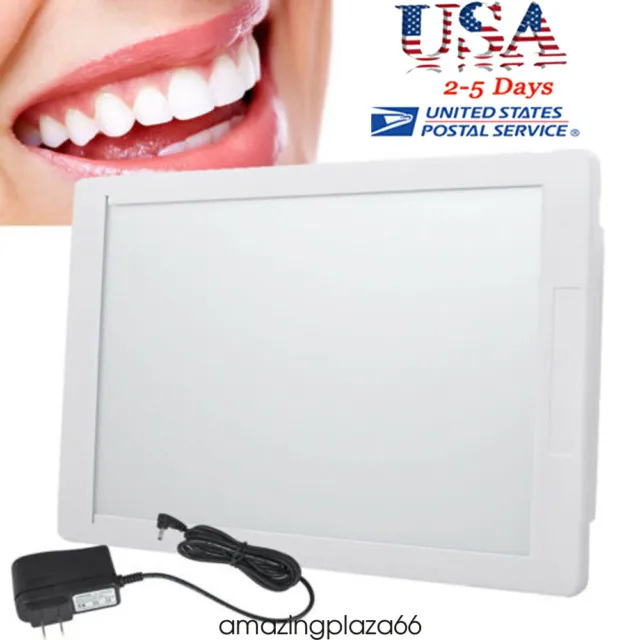 Dental X-Ray Film Illuminator Light Box Negative Viewer light Panel 11*8.5’’ New