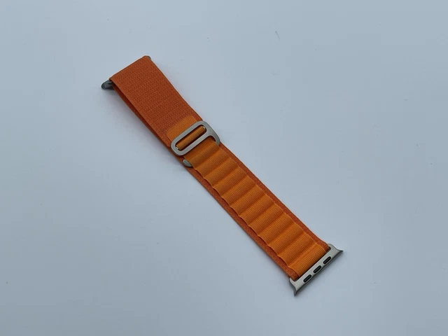 Genuine Apple Watch Ultra Strap ORANGE ALPINE LOOP 49/45/44mm Medium