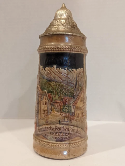 VTG Original Gerzit GERZ Germany Beer Stein  "Garmisch-Partenkirchen" NEW