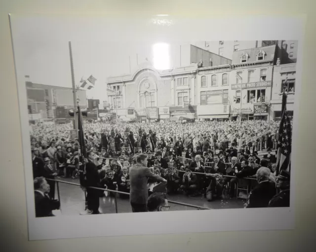 1962 President Kennedy Foto : Newark,Columbus Giorno " Descended " Da Geraldinis