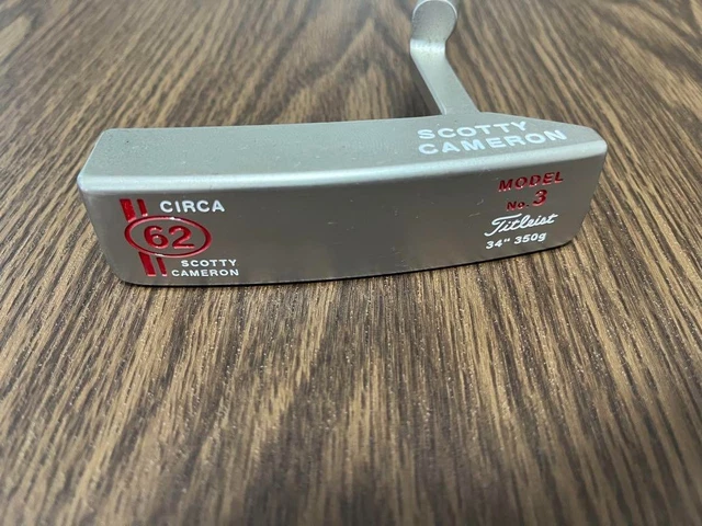 超希少 新品未使用CAMERON CIRCA 62 No 3 34.0 350G No. 3 - Scotty Cameron