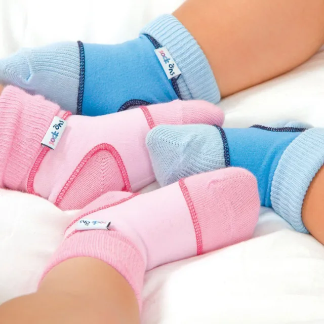 1 o 2 calcetines náuticos blancos marinos para mantener calcetines tallas 0-6 y 6-12 meses 2