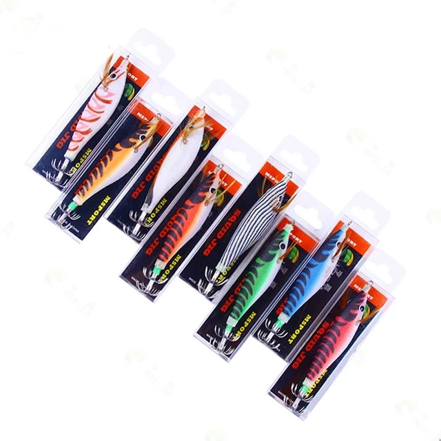 Leurres Calmar Ailé Muppet Rouge/rose - Hameçon 7/0 Pour Morue, Pollock | Pêche Mer