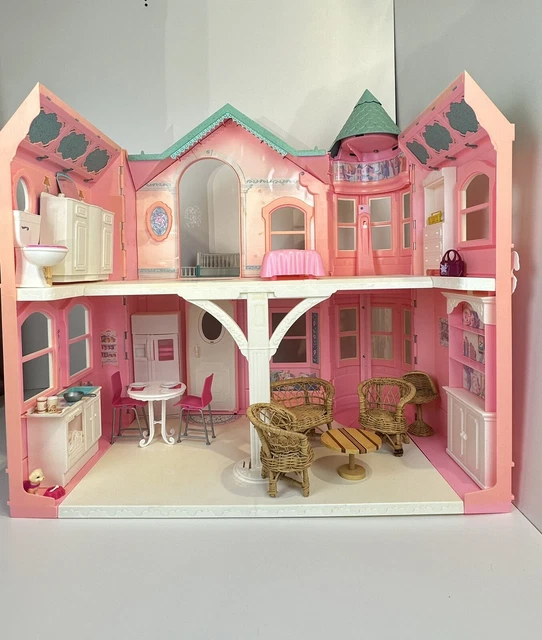 Barbie deluxe 2025 dream house 1998