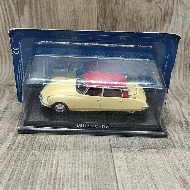 Voiture Citroen Ds 19 Slough 1956 Uh Pour Atlas 1:43 Neuf Boite