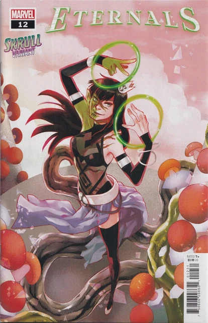 ETERNALS #12 (FUJI SKRULL VARIANT)(2022) COMIC BOOK ~ Marvel Comics