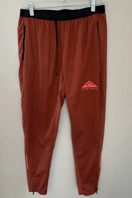 Nike Phenom Elite Reflective Running Pants Black CU5504-010 Men's Size  Large 