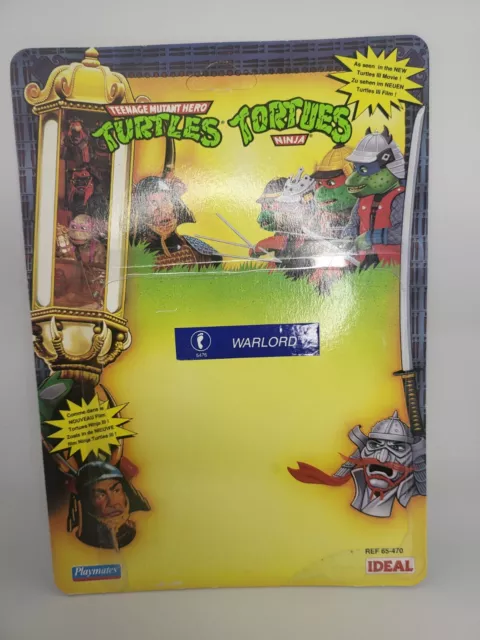 1993 Tmnt / Teenage Mutant Ninja Turtles / Warlord Euro Card / Playmates