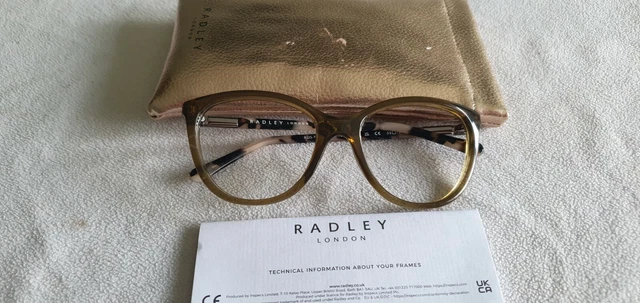 Radley brown tort cat's eye glasses frames. RDS-FIONN. With case.