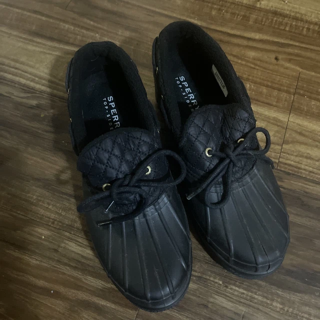 Sperry Too Sider Wm’s Pelican Rubber Rain Water Boots Size 9.5