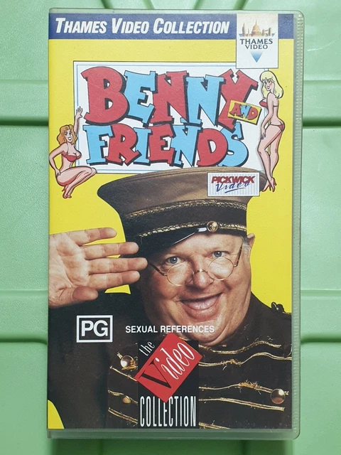BENNY HILL : Benny And Friends, Vhs Video, COMEDY RARE. $6.00  