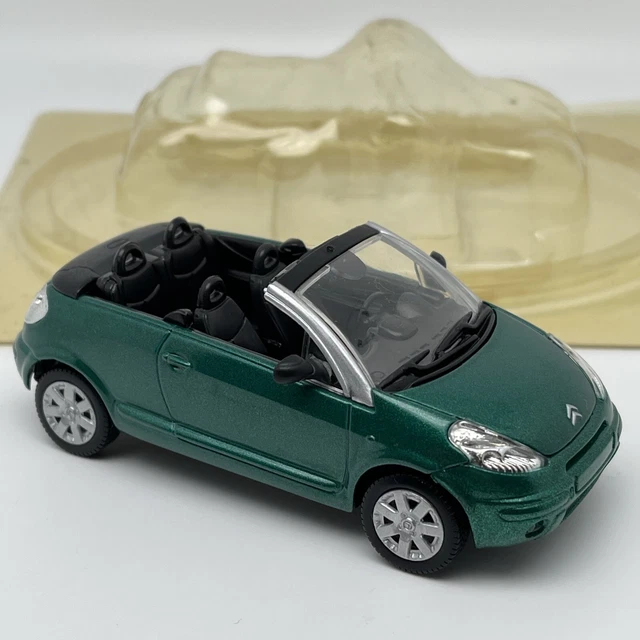 Voiture Miniature Citroën DS C3 Pluriel Verte 2003 Norev 1/43 avec boite