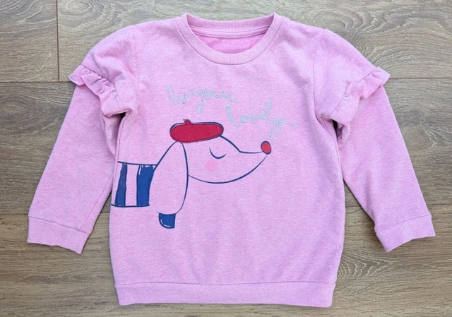 Girls sweaters/Tops/T-Shirt Bundle Aged 5-6 yrs. M&S/Next/Matalan - 5 items! 💗 3
