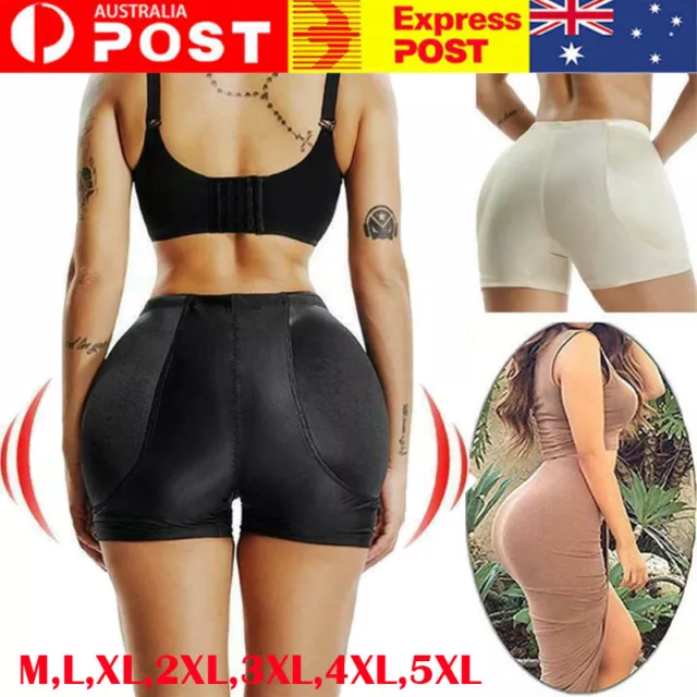 Padded Bum Pants Hip Enhancer Shaper Panty Butt Lifter Booty Boyshorts Underwear