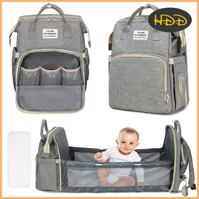 Diaper Bag Backpack, Multifunction Travel Back Pack Maternity Baby Nappy Change