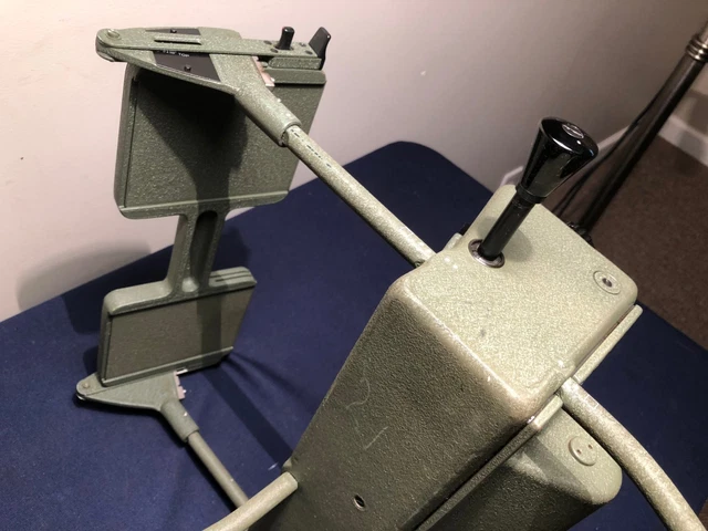 Vintage Old Delft Scanning Stereoscope For  Military Or Forestry Mapping 1950'S 11