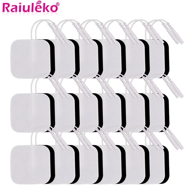 50/100Pcs Electrode Patch Silicone Gel Digital Physiotherapy