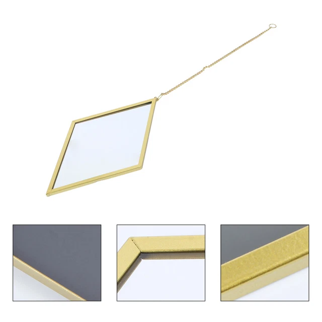 1 pieza espejos de maquillaje montados en pared pequeños espejos colgantes para pared