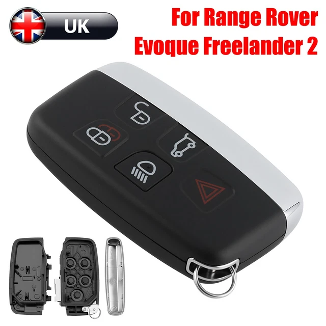 CHIAVE GUSCIO PER LAND ROVER RANGE ROVER SPORT DISCOVERY + BATTERIA CR2032