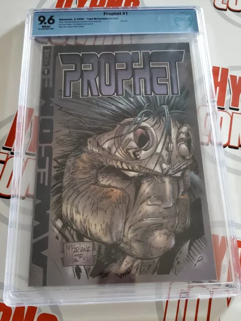 Prophet #1 RARE Todd McFarlane Variant CBCS 9.6 Movie Coming-Not CGC