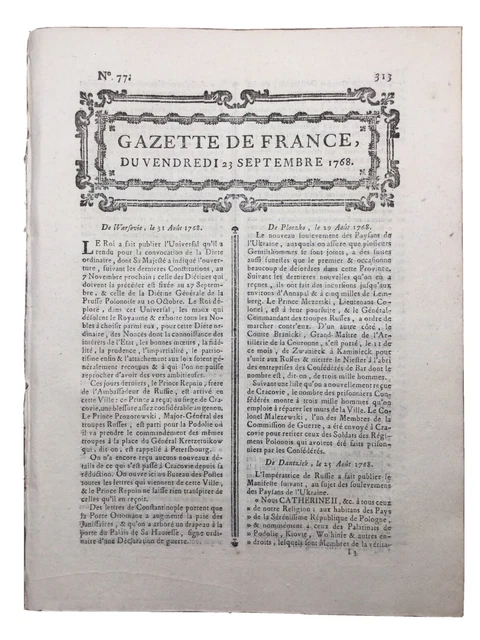 Bordeaux 1768 Church de Saint Michel Catherine of Russia et La Poland Gironde